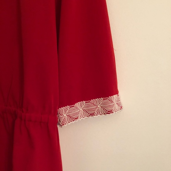Chico’s NWT ROUGE SOUTACHE GRACE TOP - Picture 6 of 8